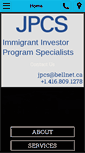 Mobile Screenshot of jpcsimmigration.com
